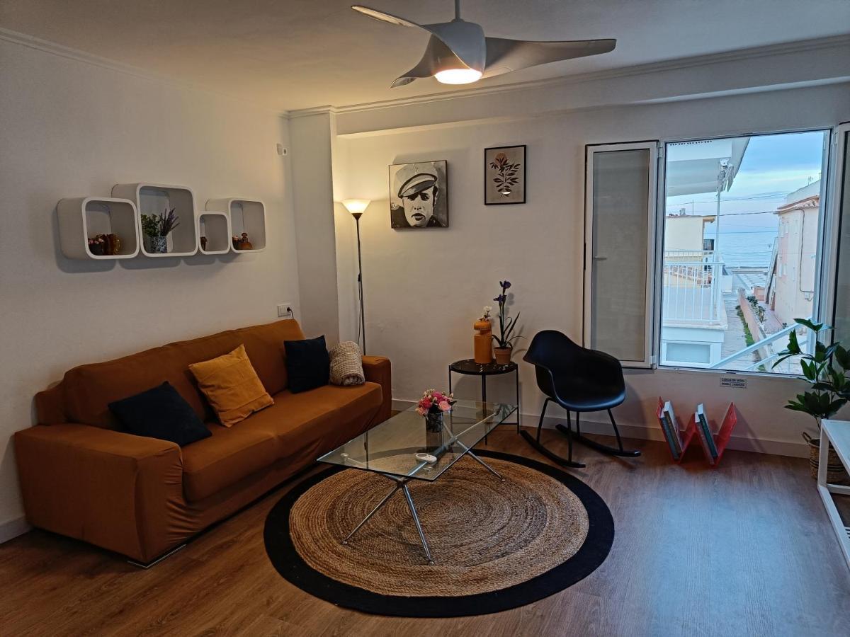 Apartamento Con Vistas Al Mar Oliva Exteriör bild