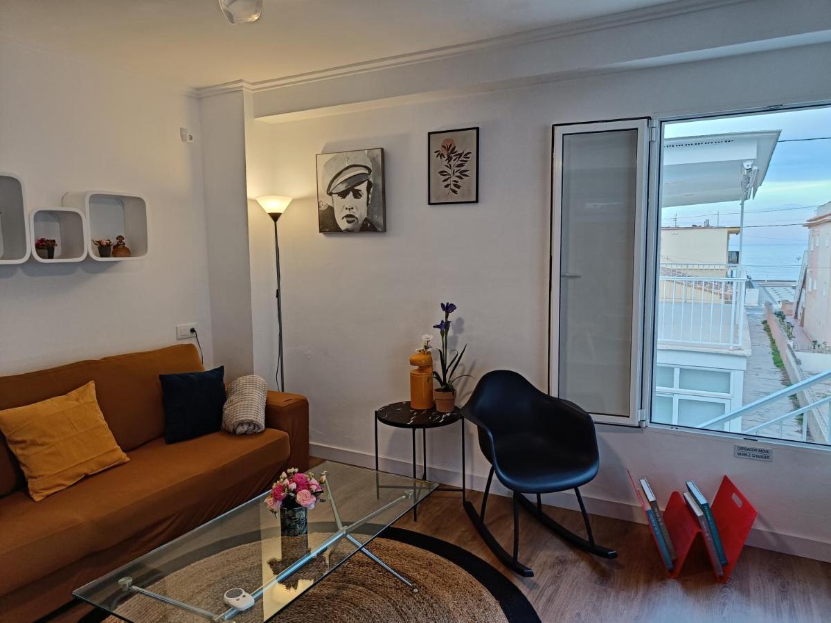 Apartamento Con Vistas Al Mar Oliva Exteriör bild
