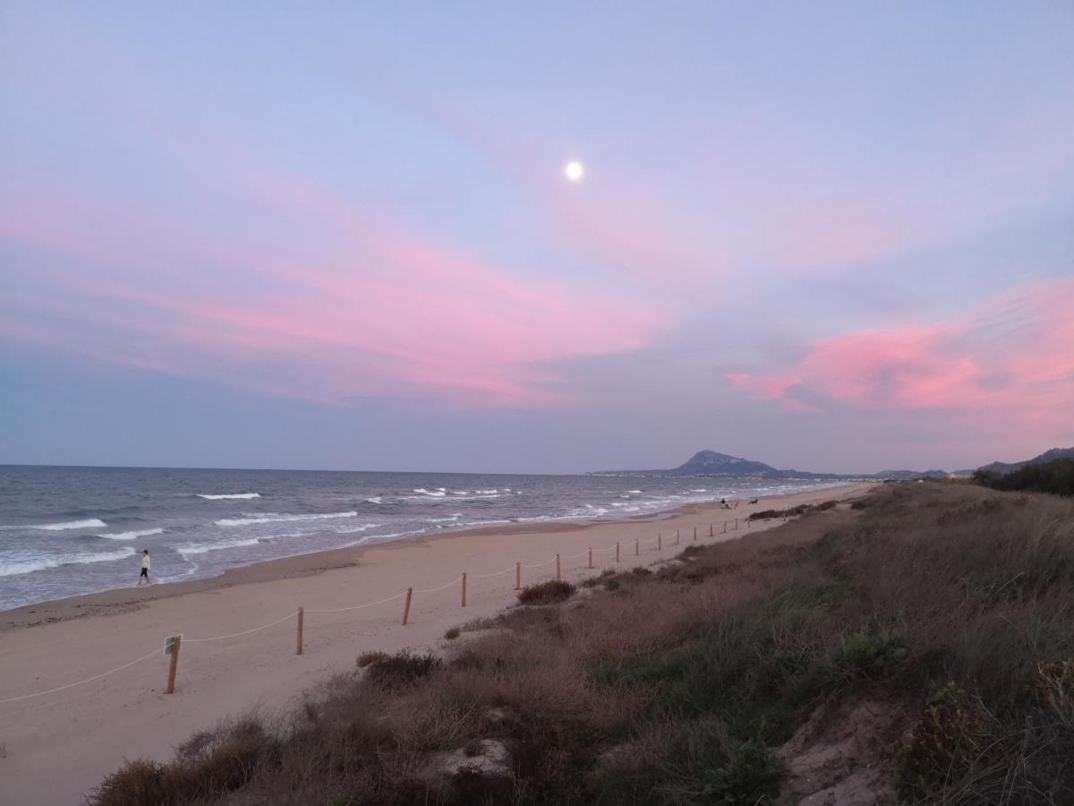 Apartamento Con Vistas Al Mar Oliva Exteriör bild